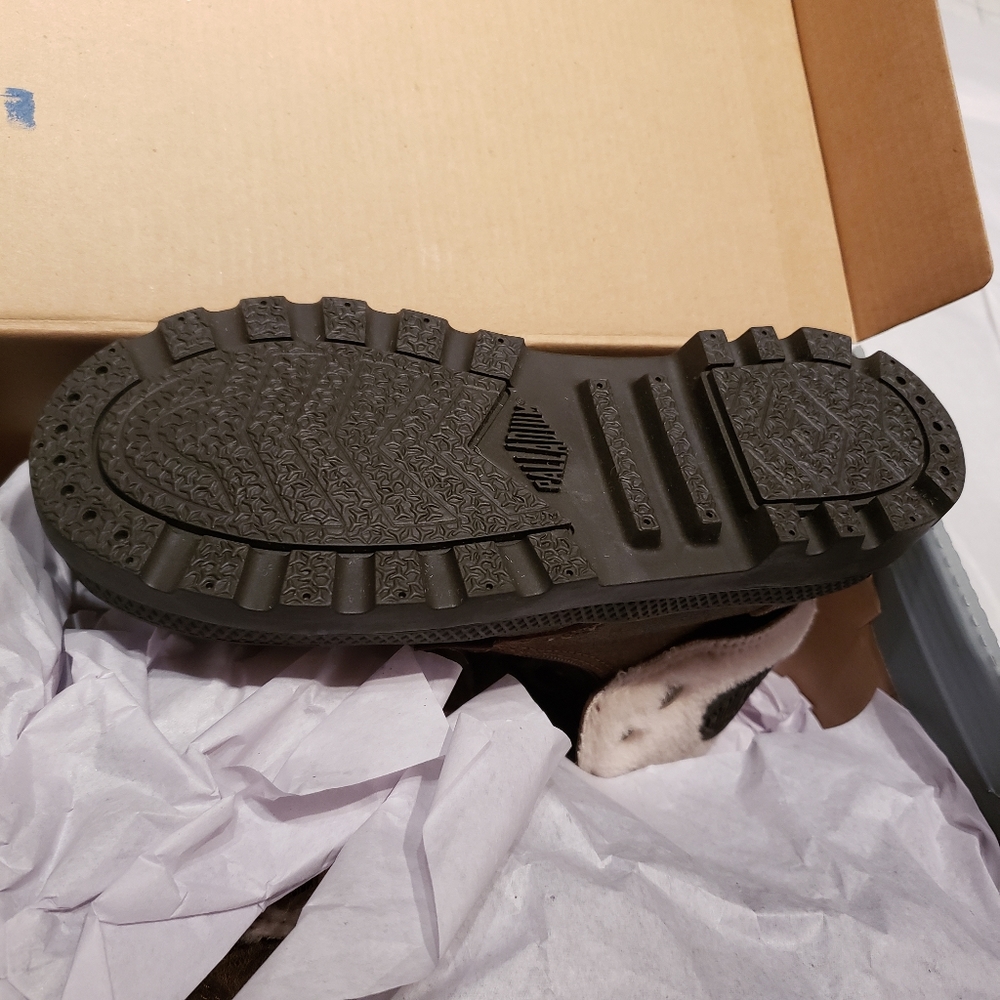 Palladium New CHILDREN's 2 ZIP Leather PILOT Cuffed KIDS Boots UNISEX NIB 🎉HP - Picture 8 of 16
